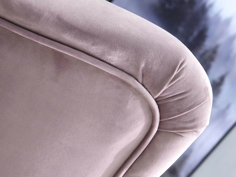 Fotoliu relax Dawntawn (violet deschis + negru)