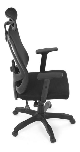 Fotoliu birou Kalisz (negru)