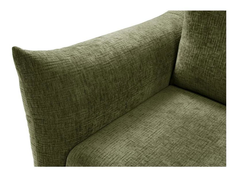 Canapea trei locuri Cinderella (verde + negru)