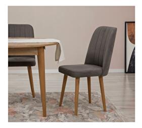 Set mobilier sufragerie Nidupo 9 (pin atlantic + antracit) (pentru 2 persoane)