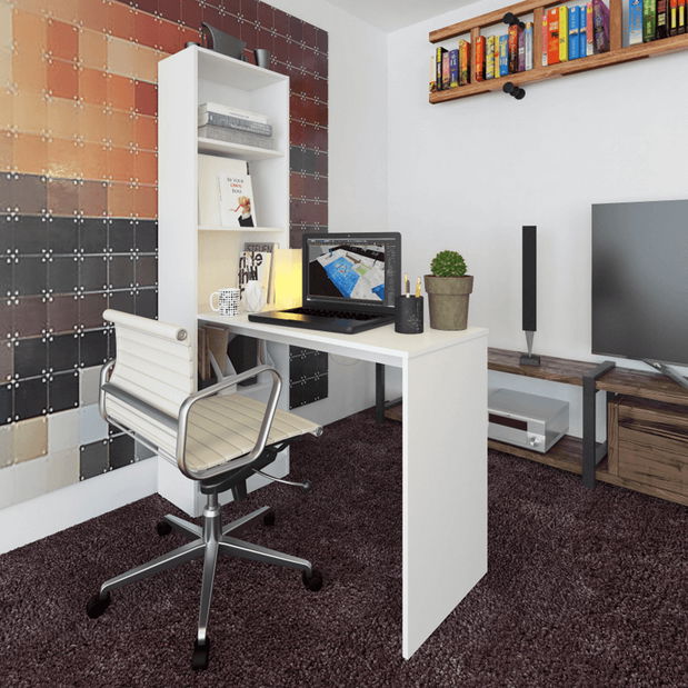 Višenamjenski PC stolić Jazmina (bijela)