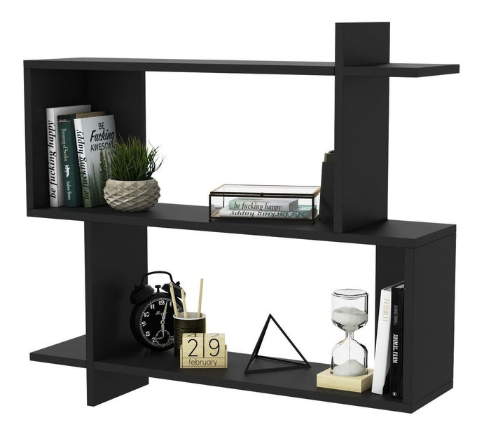 Polička Asir Mini (čierna)