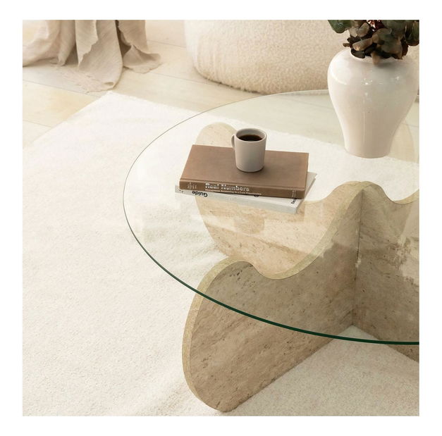 Konferenčný stolík Hilda (travertín)