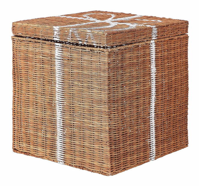 Set 3 ks úložných boxov Cody (hnedá)