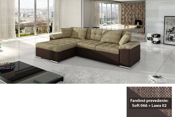 Rohová sedacia súprava Dino (Ľ) *výpredaj