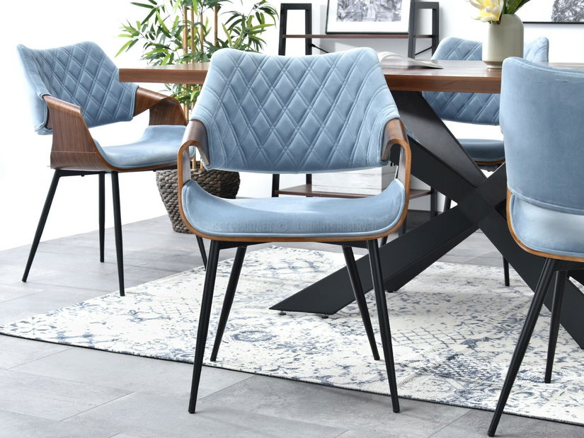 Szék Rolf K (kék + fekete)