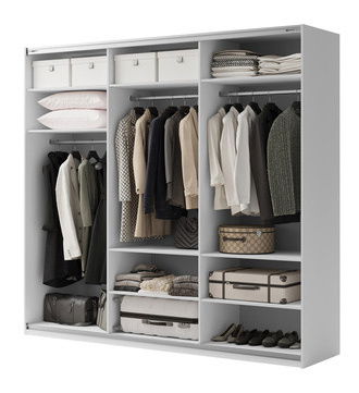 Dulap de haine Linordia Maxi MX6 (alb)