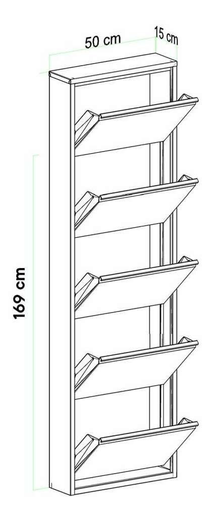 Botník Locki 2 (biela)