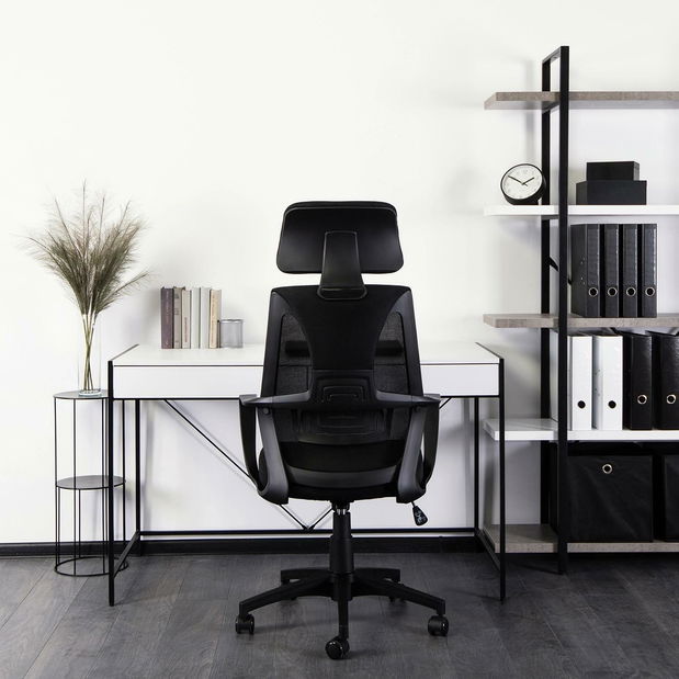 Irodai fotel Saludos (fekete) 