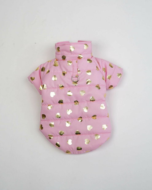Jakna za psa Amora (ružičasta) (XL)