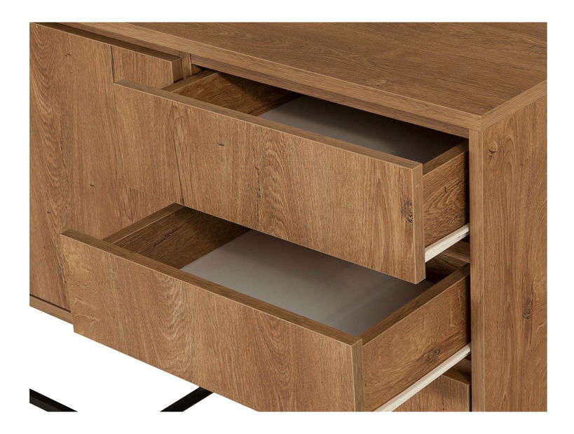 Set za dnevni boravak Laxi 22 (orah + crna)