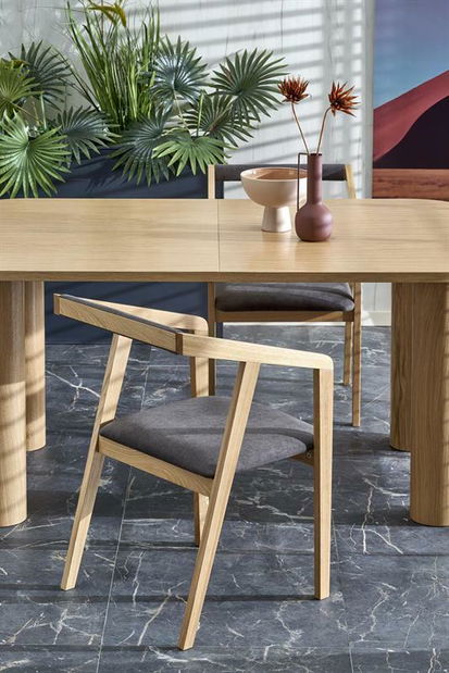 Masă de sufragerie Elvira (Lemn natural)