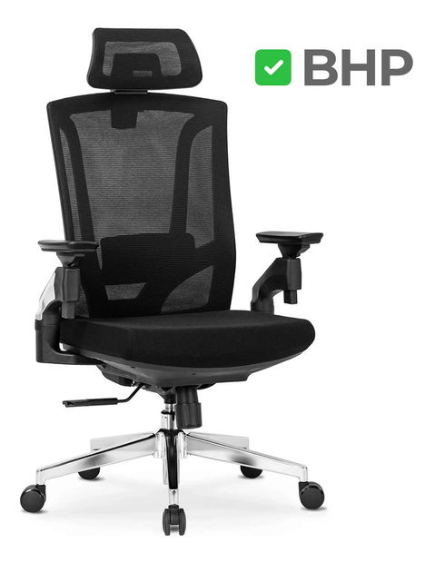 Irodai fotel Walsh (fekete) 