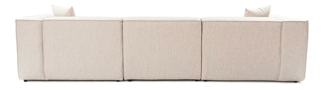 Rohová sedačka Lorella (svetlohnedá)