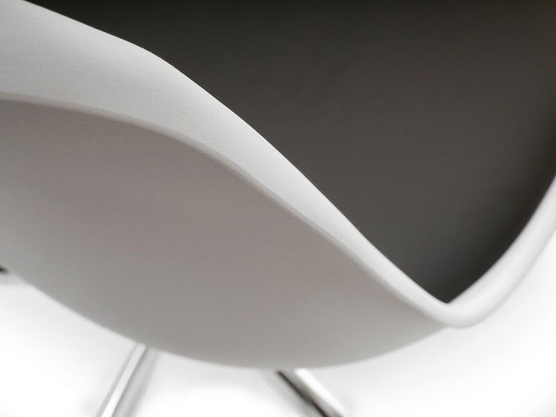 Szék Large Otoc (fehér + fekete + króm)