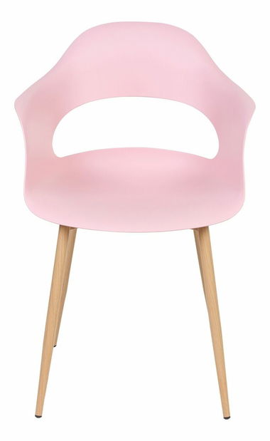 Set 2 ks jedálenských stoličiek Unika (ružová) 