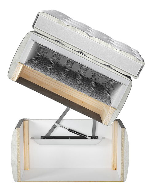 Franciaágy Boxspring 160 cm Amarydia (sawana 80)