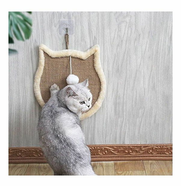 Škrabadlo pre mačičky Kendy (krémová)