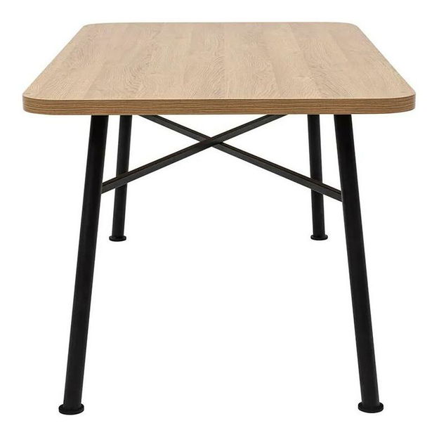 Masă sufragerie Vovula 6 (natural) (pentru 6 persoane)