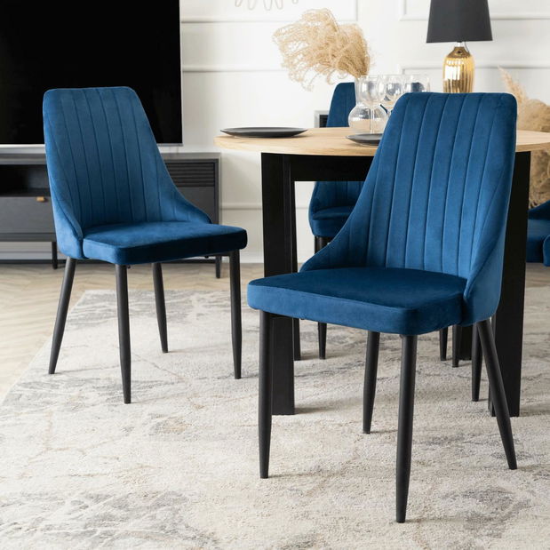 Étkezőszék Boquete (tengerészkék) 