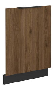 Dvierka na umývačku riadu Manana ZM 713x596 (korpus: čierna matná + front: orech okapi)