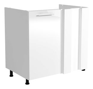 Dulap inferior de bucătărie sub chiuvetă, de colț Verlene DKN-100/82
