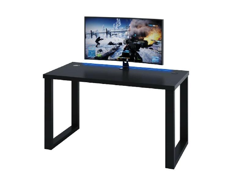PC asztal S2 (fekete) 