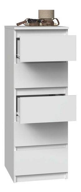 Comodă Musecalo 5 (alb)