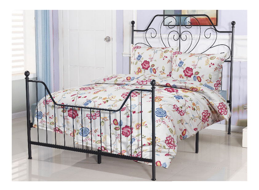 Manželská posteľ 160 cm Ridul (s roštom)