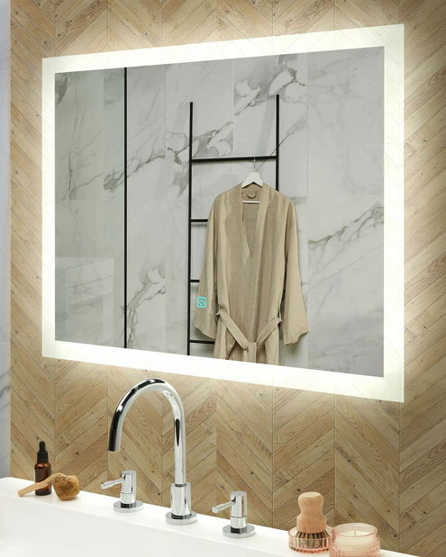 Oglindă de perete Adira (argintiu)