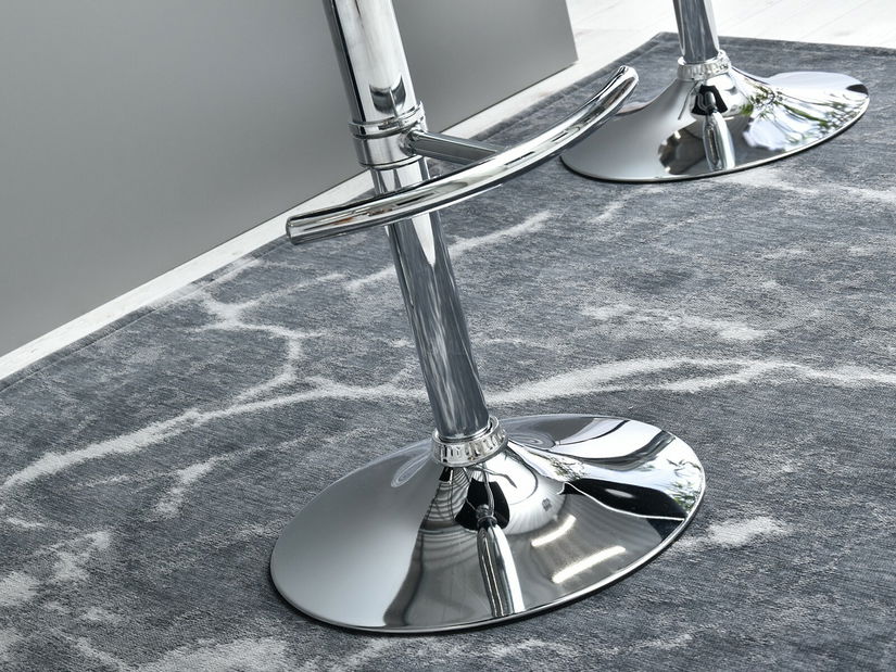 Stolička Hulk (čierna + chrómová)