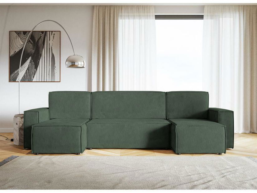 Colțar Copenhagen L (pădure verde)