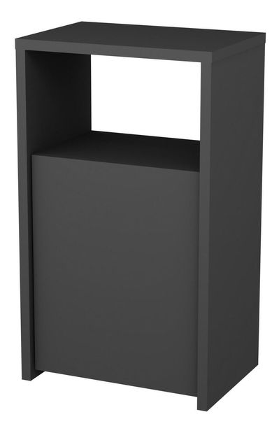 Éjjeliszekrény Asir Funge (antracit)