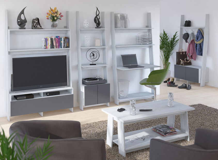 Cuier Raul (alb + Negru lucios)