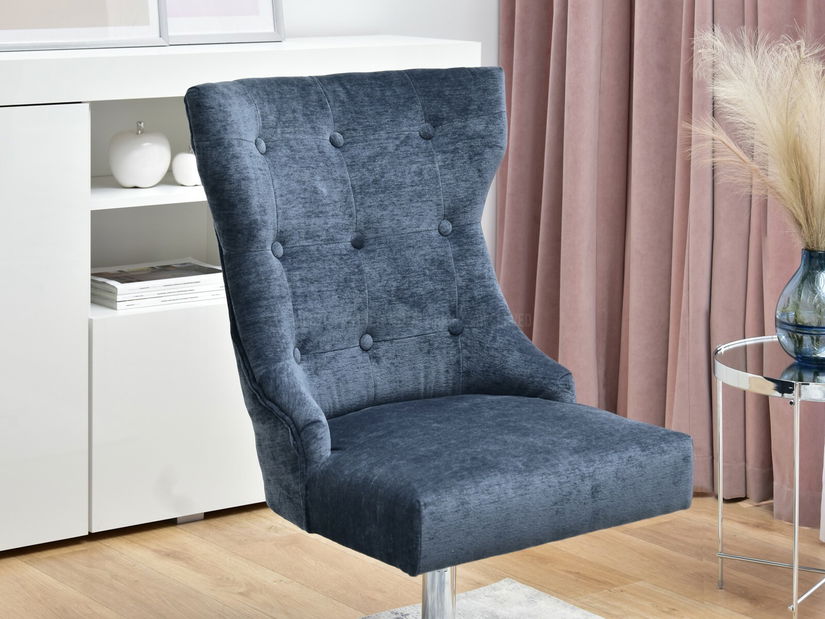 Fotel Elza (kék + fekete)