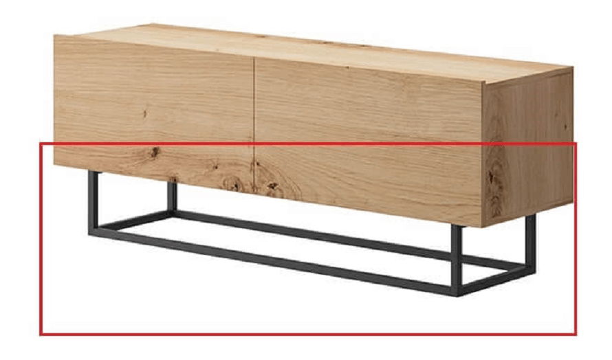 Kovová podstava Svaren EST 120 (čierna)