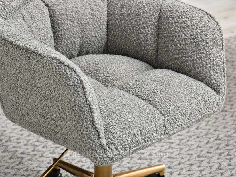 Fotoliu Island (gri + auriu)