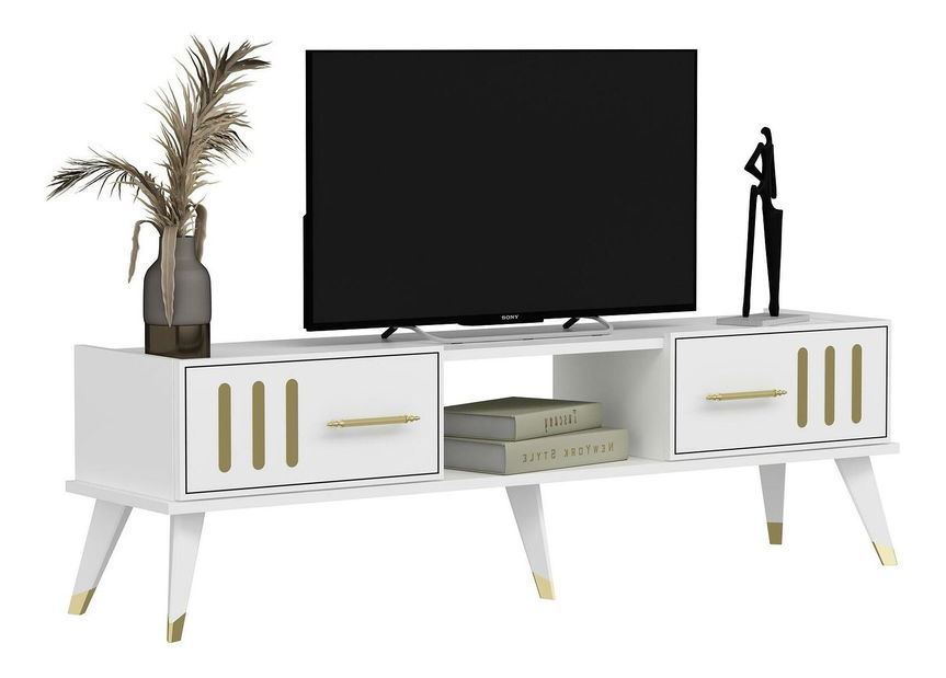 TV stolić/ormarić June (bijela) 