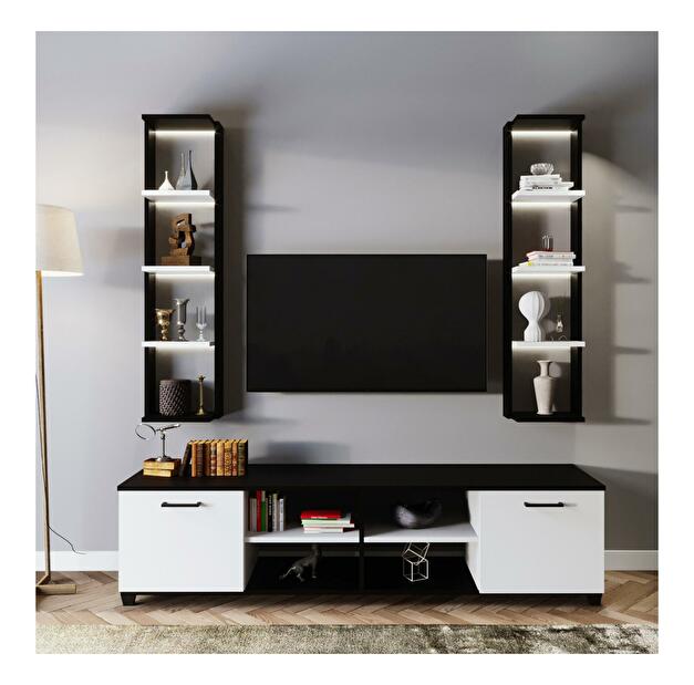 Mobilier living Leviathan 512 (Negru + Alb)