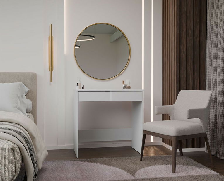 Toaletný stolík Micras 1 (biela)