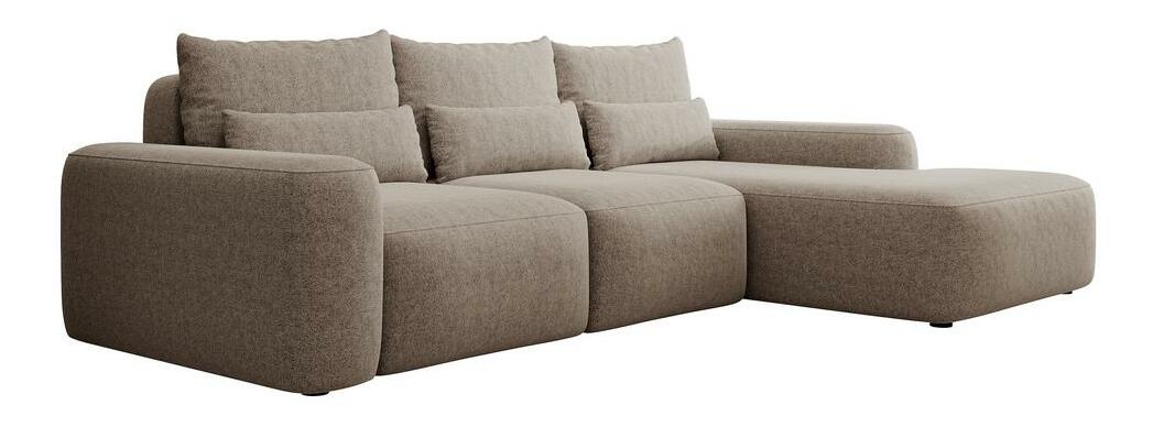 Colțar Carlito (D) (bej + negru)