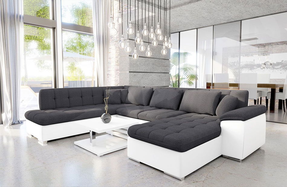 Sarok ülőgarnitúra Talia (szürke)