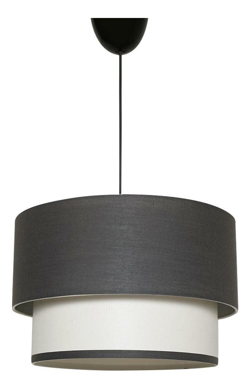 Stropné svietidlo Echoposmo 2 (antracit + biela)