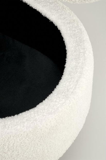 Taburetka Ardith (krémová)