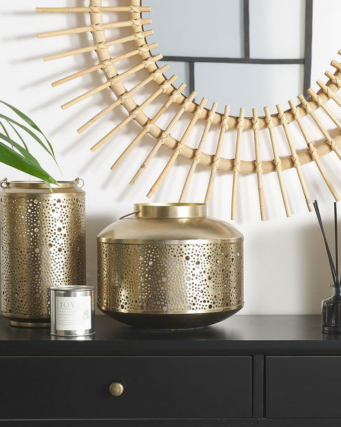 Lampáš CUFRE 22 cm (zlatá)