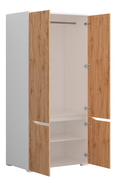 Šatníková skriňa BRW Haren SZF4D