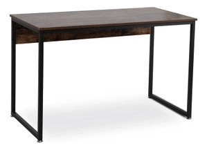 Masă de scris Regular (stejar rustic + negru) 