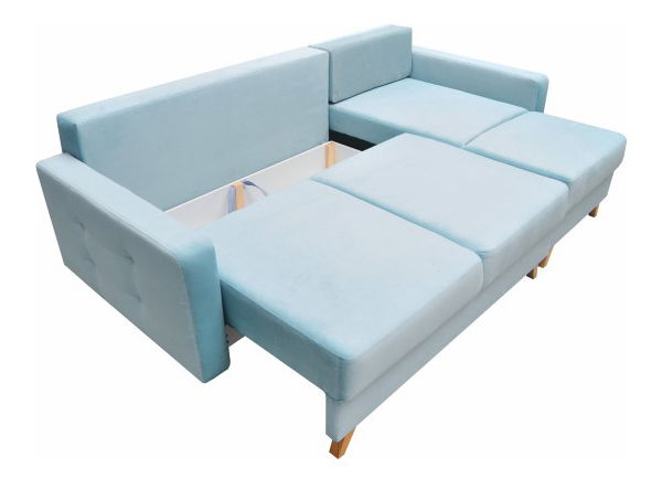 Kutna garnitura za sjedenje Merina (L) (boja mentola) 