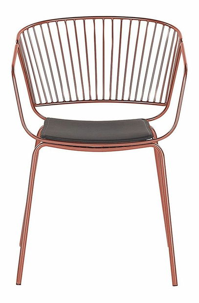 Set 2 buc. scaune de sufragerie RAGOR (cupru)