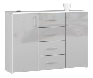 Comodă Kiran (metalic lucios)